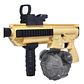 Juguete Pistola De Agua Eléctrica M416 Recargable DBG1794  - Miniatura 4