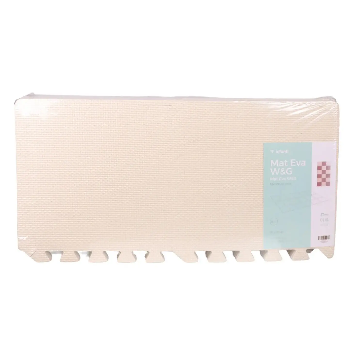 Alfombra Mat Eva Blanco & Gris 18 Piezas Infanti 4