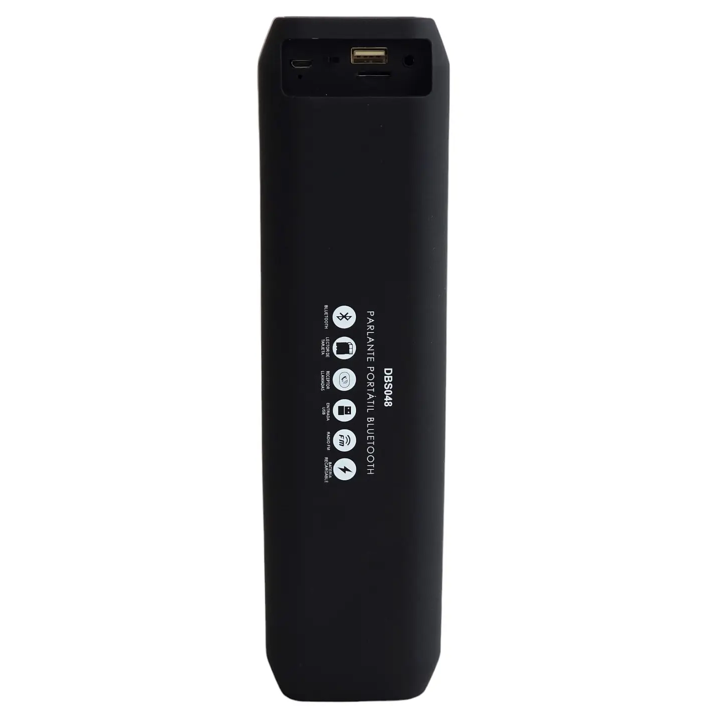 Parlante Inalámbrico Bt/Sd/Radio Multicolor Dblue DBS048BK Negro 4