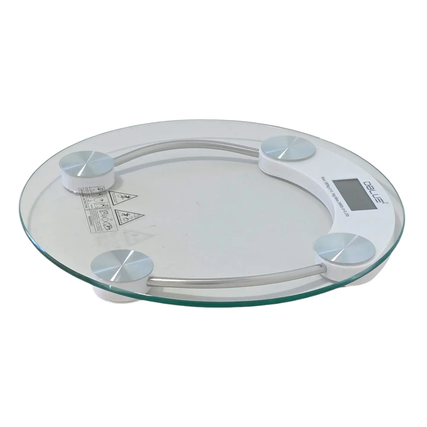 Balanza Digital de Baño Vidrio Templado Dblue Circular 2