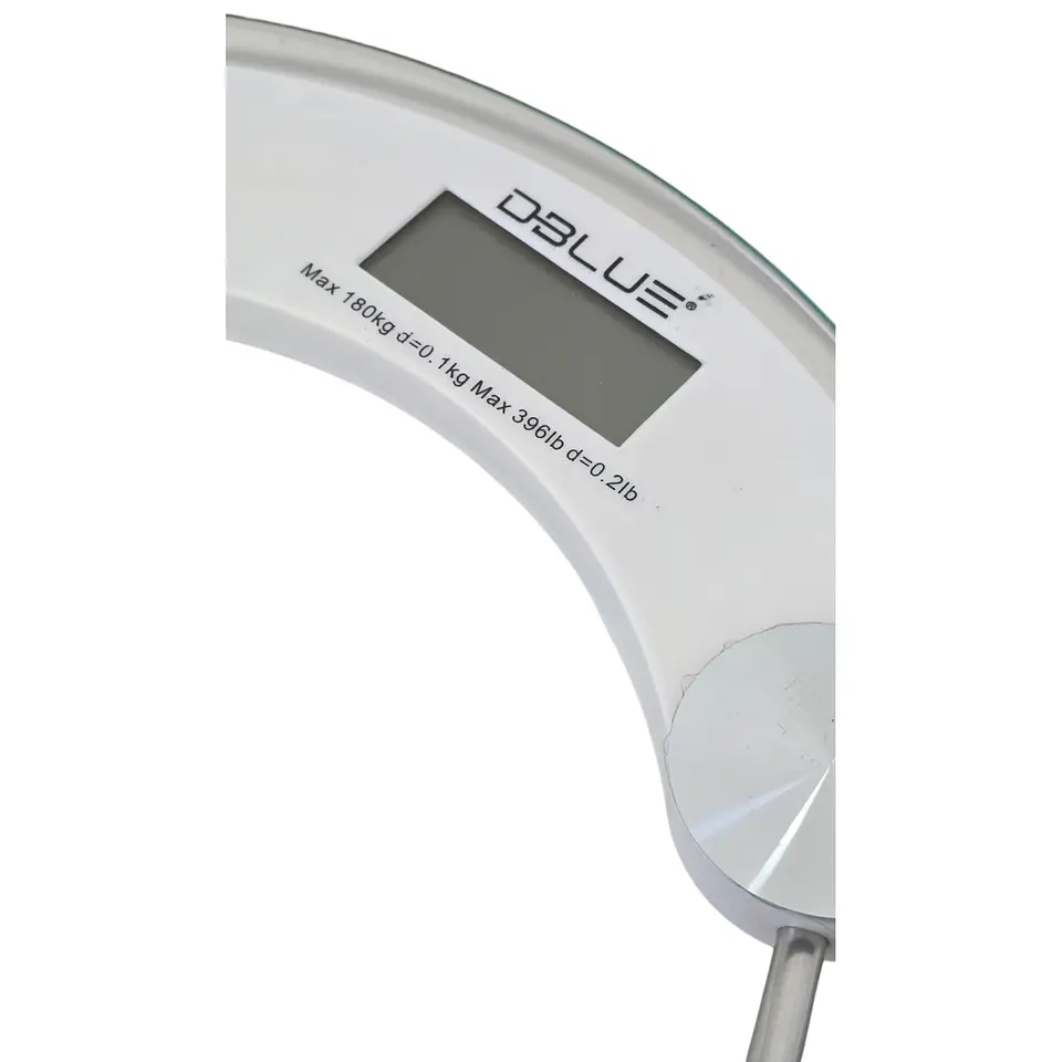 Balanza Digital de Baño Vidrio Templado Dblue Circular 4