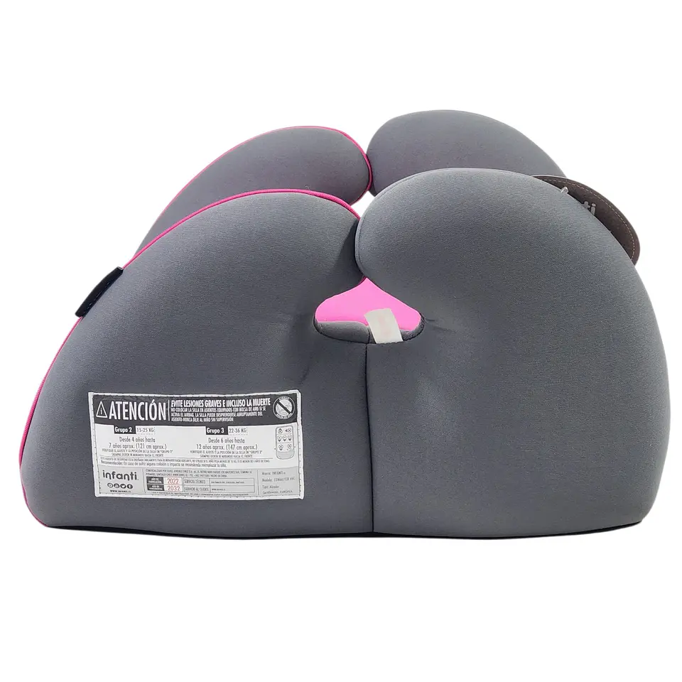 Silla Auto Alzador Conmuter Rosa Infanti 2