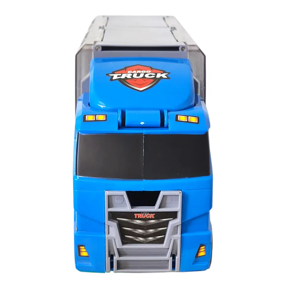 Juguete Camión Transporte Policial Fricción 6 Autos DBG1611 6