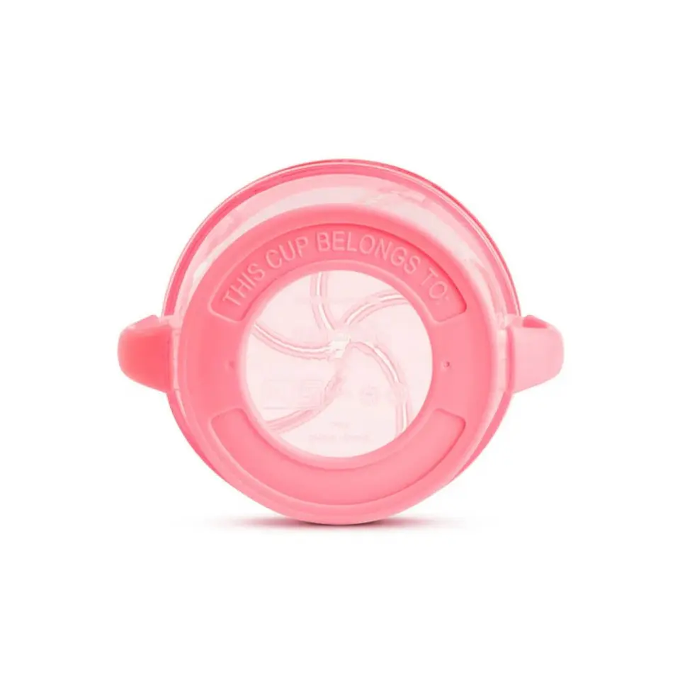 Vaso Contenedor Antiderrames 12m+ Munchkin Color Rosa 2
