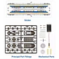 Juguete Científico Tren Bala Solar de 3 vagones - Miniatura 4