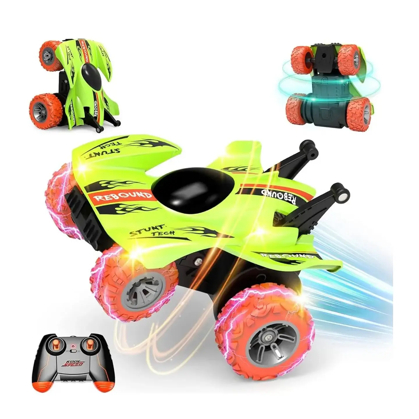 Auto de Acrobacias 360º Control Remoto 4WD 2.4G DBG1582 3