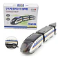 Juguete Científico Tren Bala Solar de 3 vagones - Miniatura 6