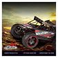 Auto Rally Racer Veloz Control Remoto 2.4G DBG1606R Rojo - Miniatura 4