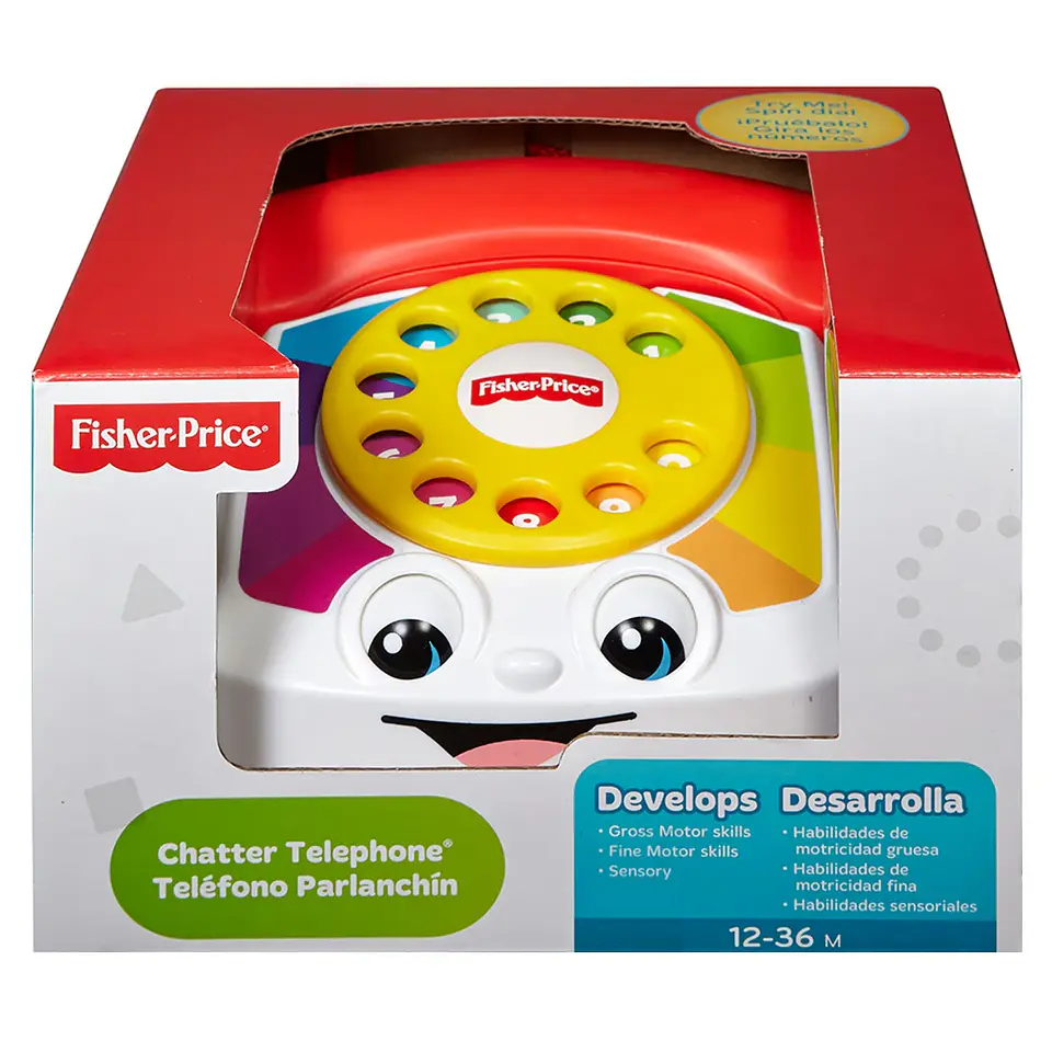 Juguete Teléfono Parlanchín Fisher Price DPN22 7