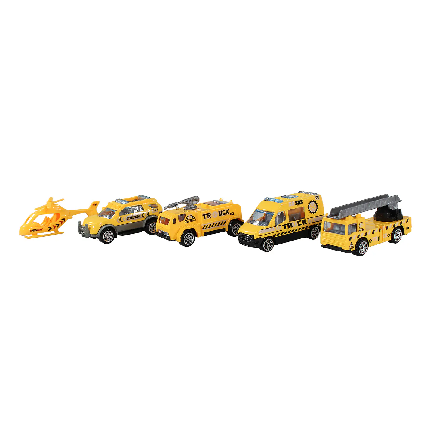Set Armable Pista Autos 3 Niveles Estación Rescate DBG1702 3