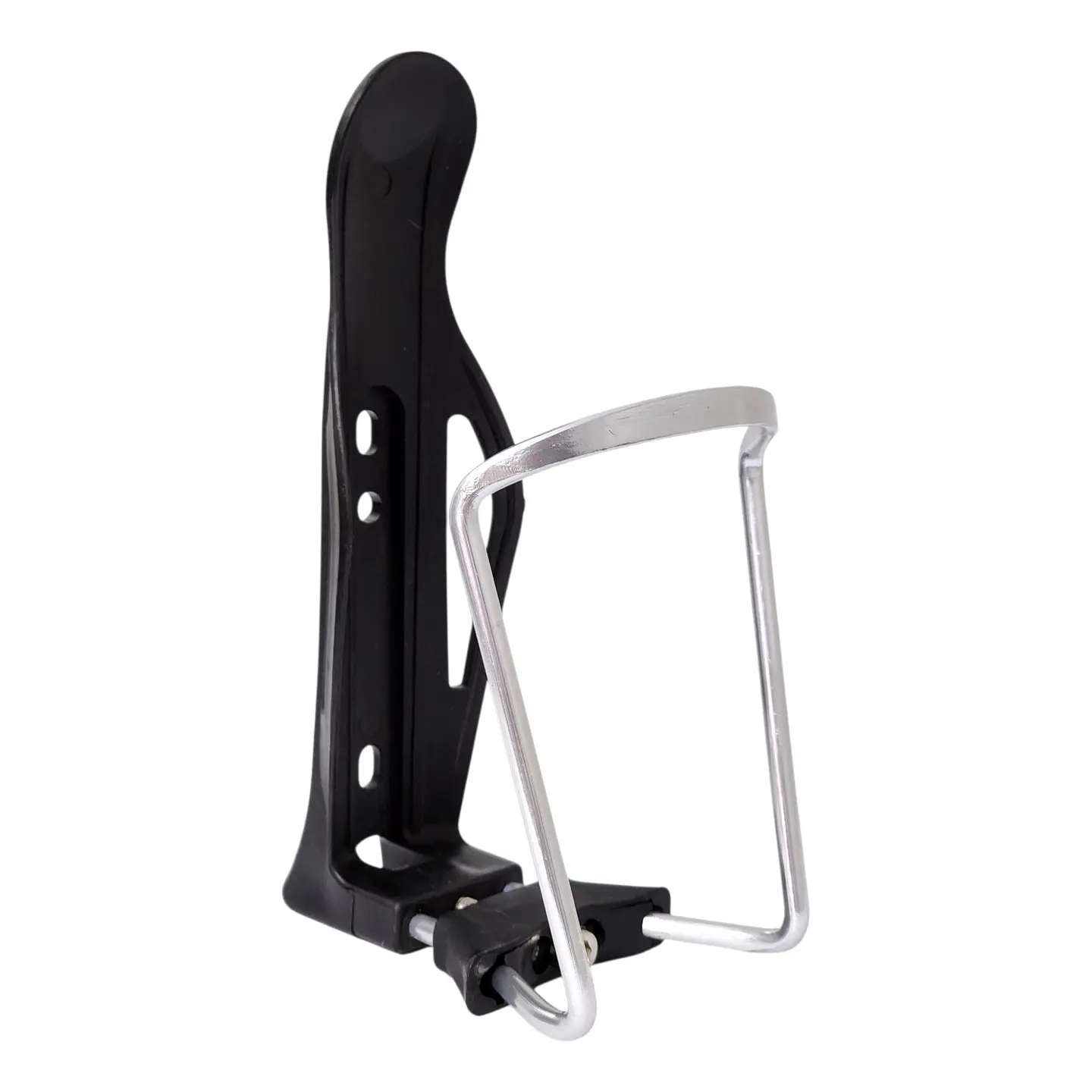 Soporte Porta Botella Ajustable para Bicicleta e18001 Plata 1