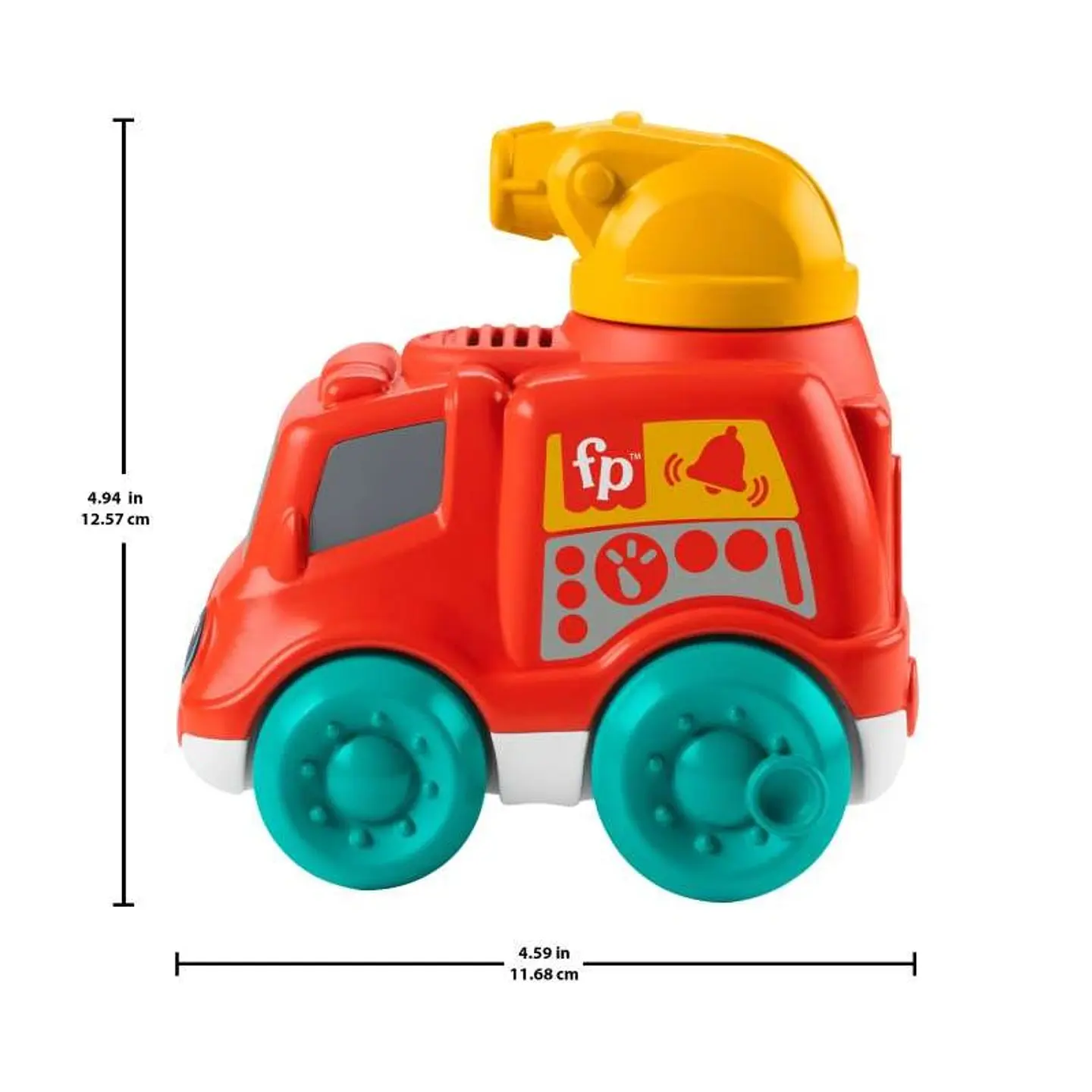 Juguete Camión Bombero Pelotitas Divertidas Fisher Price 8