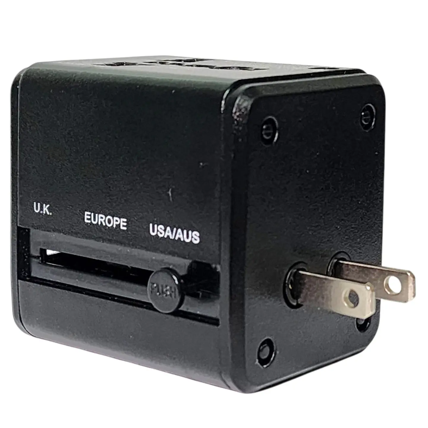 Adaptador Universal De Viaje 2 Usb ProAdaptor TL354 Tecnolab 4