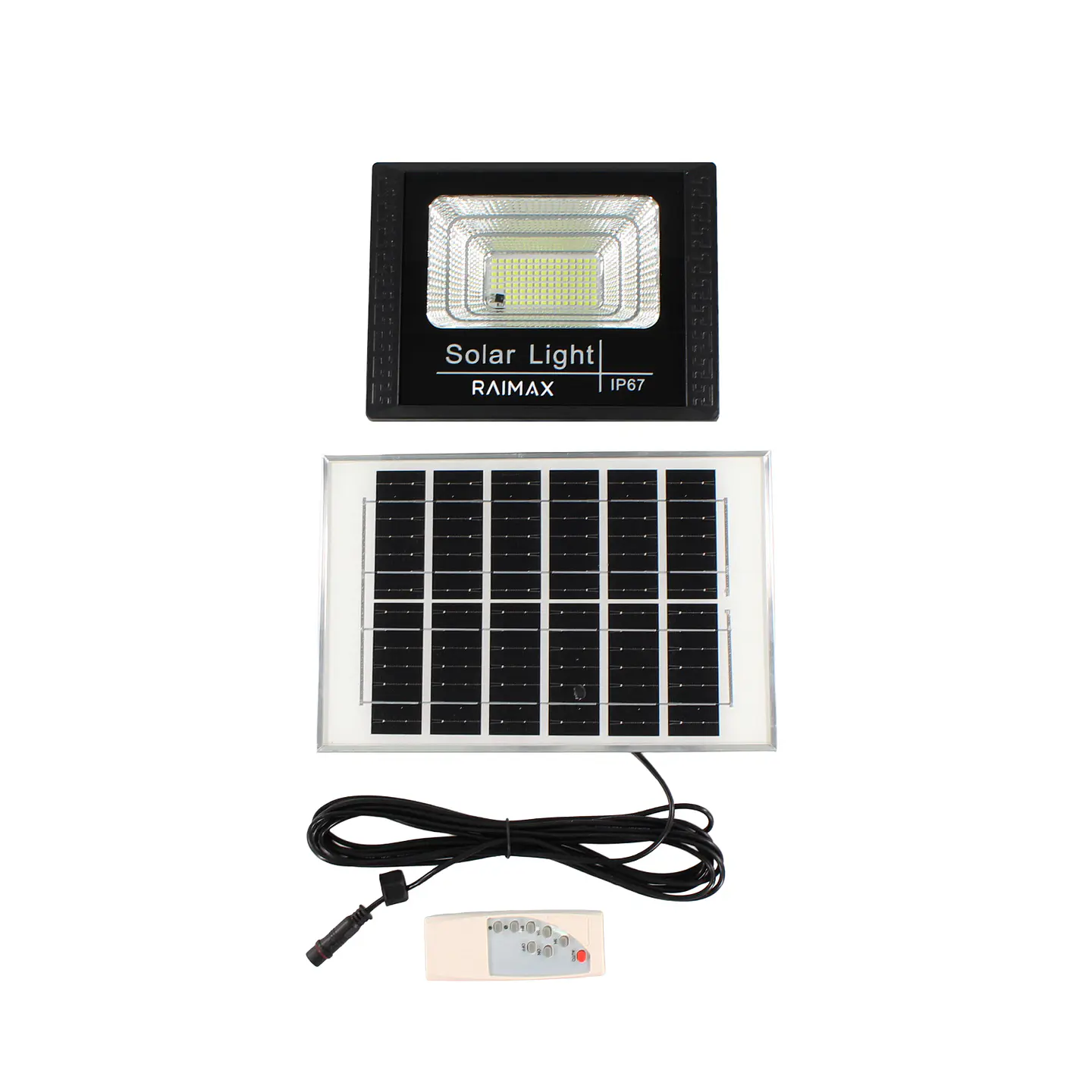 Reflector solar 200W LED IP67 Sensor y Control RM0009 Raimax 1