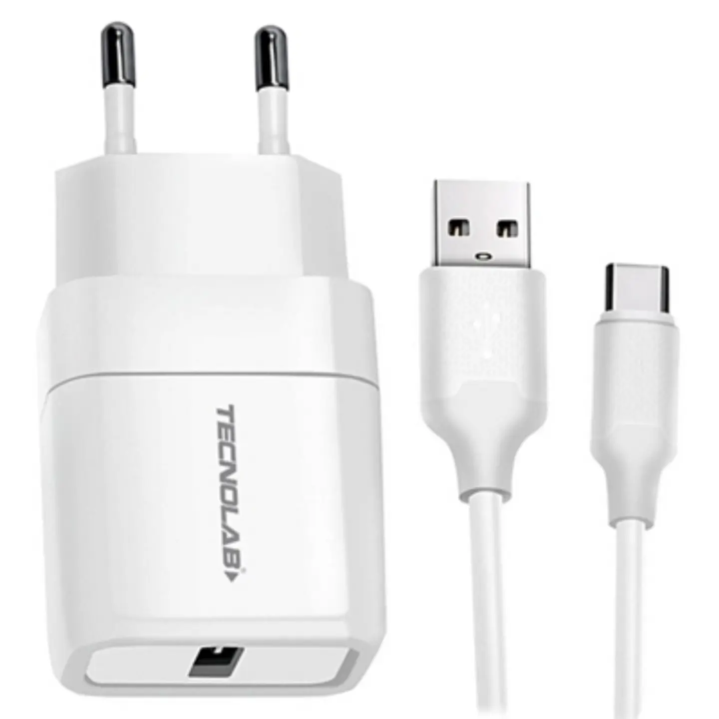Cargador de Pared 12W + Cable USB a USB-C TL043W Tecnolab 2