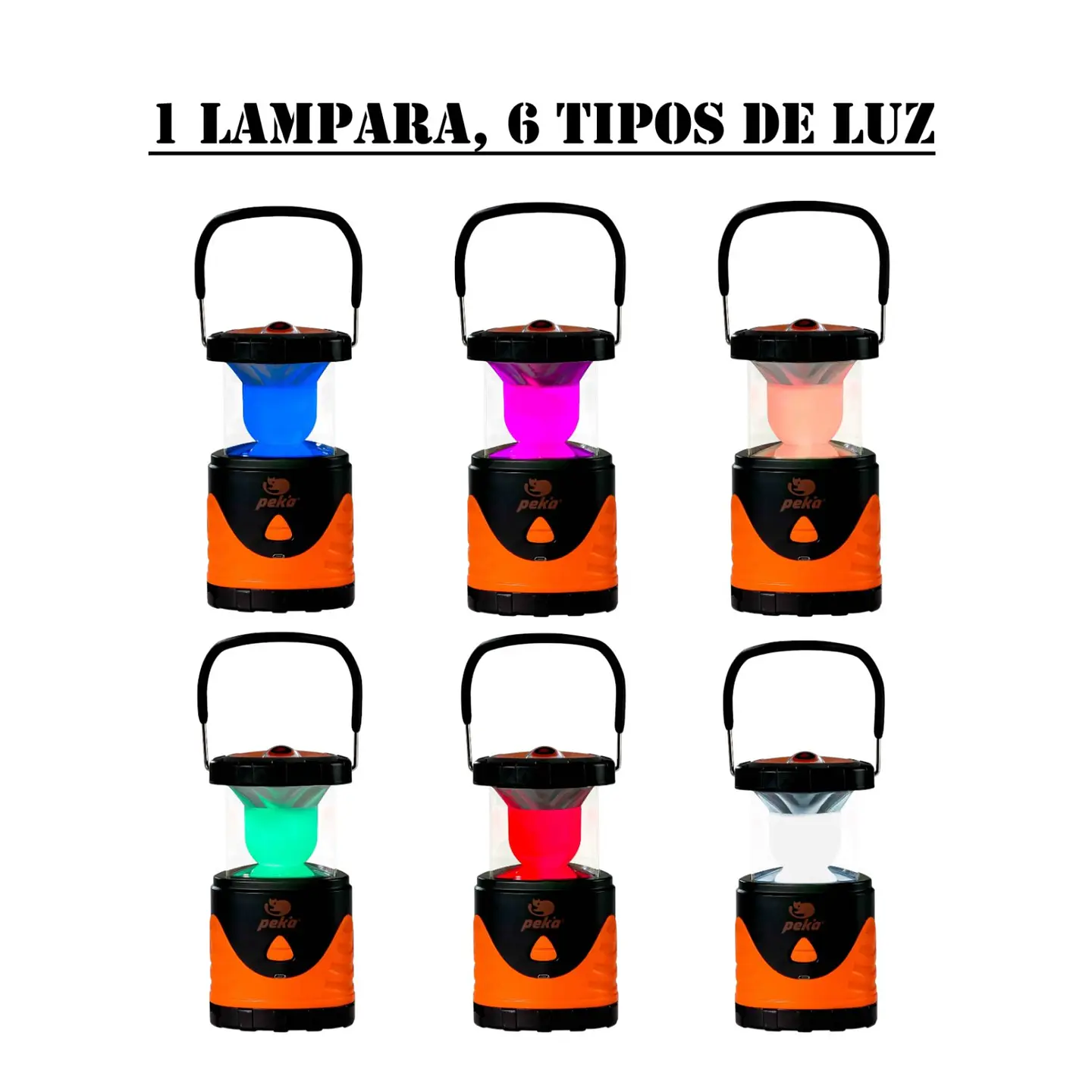 Linterna LED 3w/10w Telescópica Recargable CL005 Peka 5