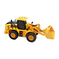 Juguete Excavadora RC Esc 1:24 Luz Sonido Recargable DBG1696 - Miniatura 7