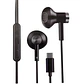 Audifonos Aiwa I60TC In-Ear Tipo C Negro - Miniatura 1