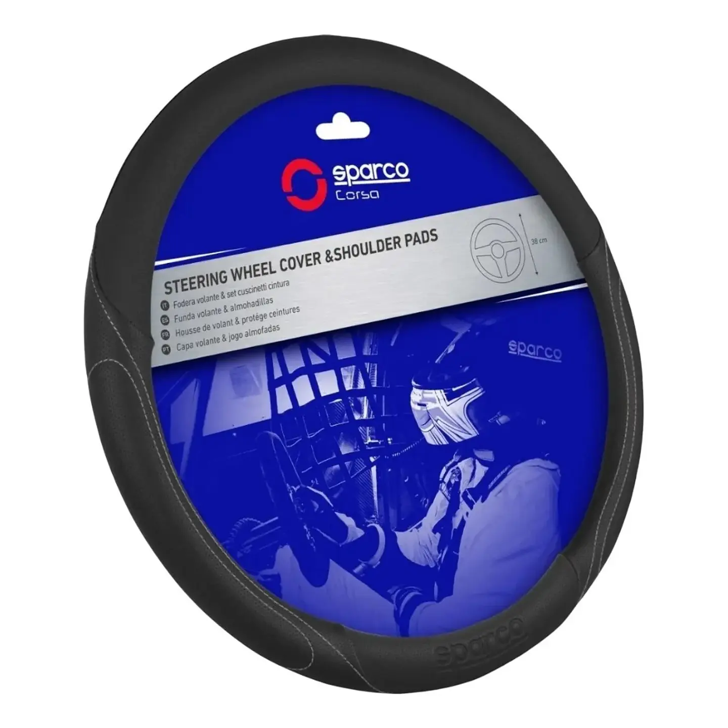 Cubre Volante Auto Sparco Universal SPS117GR 1