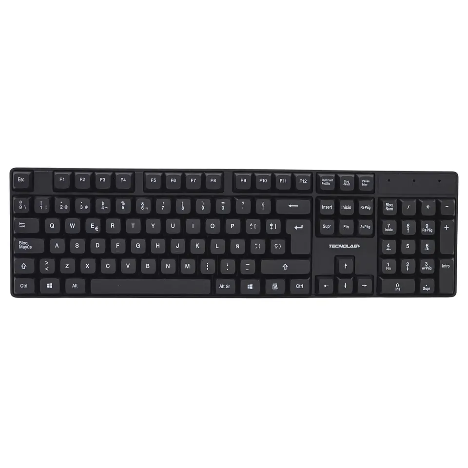 Kit Combo Teclado y Mouse Inalámbrico Tecnolab TL645 2