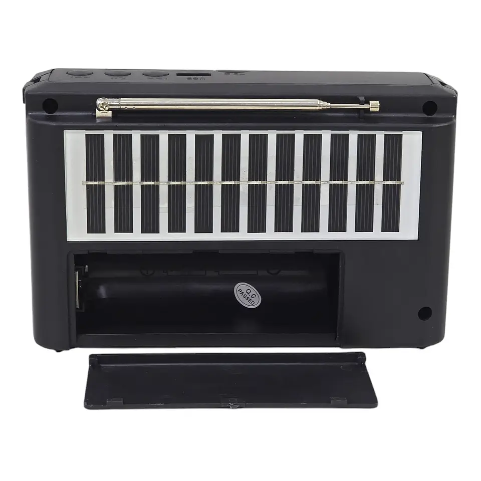 Radio Solar Recargable Tecnolab TL636 USB/SD 4