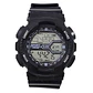 Reloj Deportivo Digital Negro Basic Alarma Cronometro - Miniatura 1