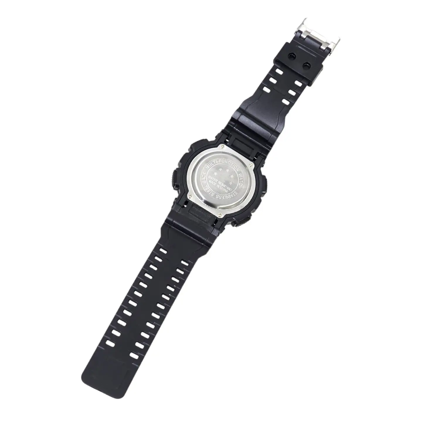 Reloj Deportivo Digital Negro Basic Alarma Cronometro 4