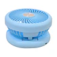 Mini Ventilador Mesa Portátil Recargable Tecnolab TL670BL - Miniatura 4
