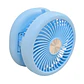 Mini Ventilador Mesa Portátil Recargable Tecnolab TL670BL - Miniatura 5
