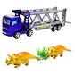 Camión Tráiler Transportador con Animales Juguetes 55173a - Miniatura 6