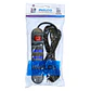 Alargador Eléctrico Philco XT53 3 Mts 4 Pos Negro - Miniatura 2