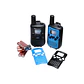 Kit 2 Walkie Talkie Tecmaster Azul - Miniatura 4