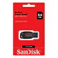 Pendrive 64GB SanDisk Cruzer Blade USB 2.0 - Miniatura 3