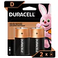 Pack 2 Pilas Duracell D Alcalina - Miniatura 1
