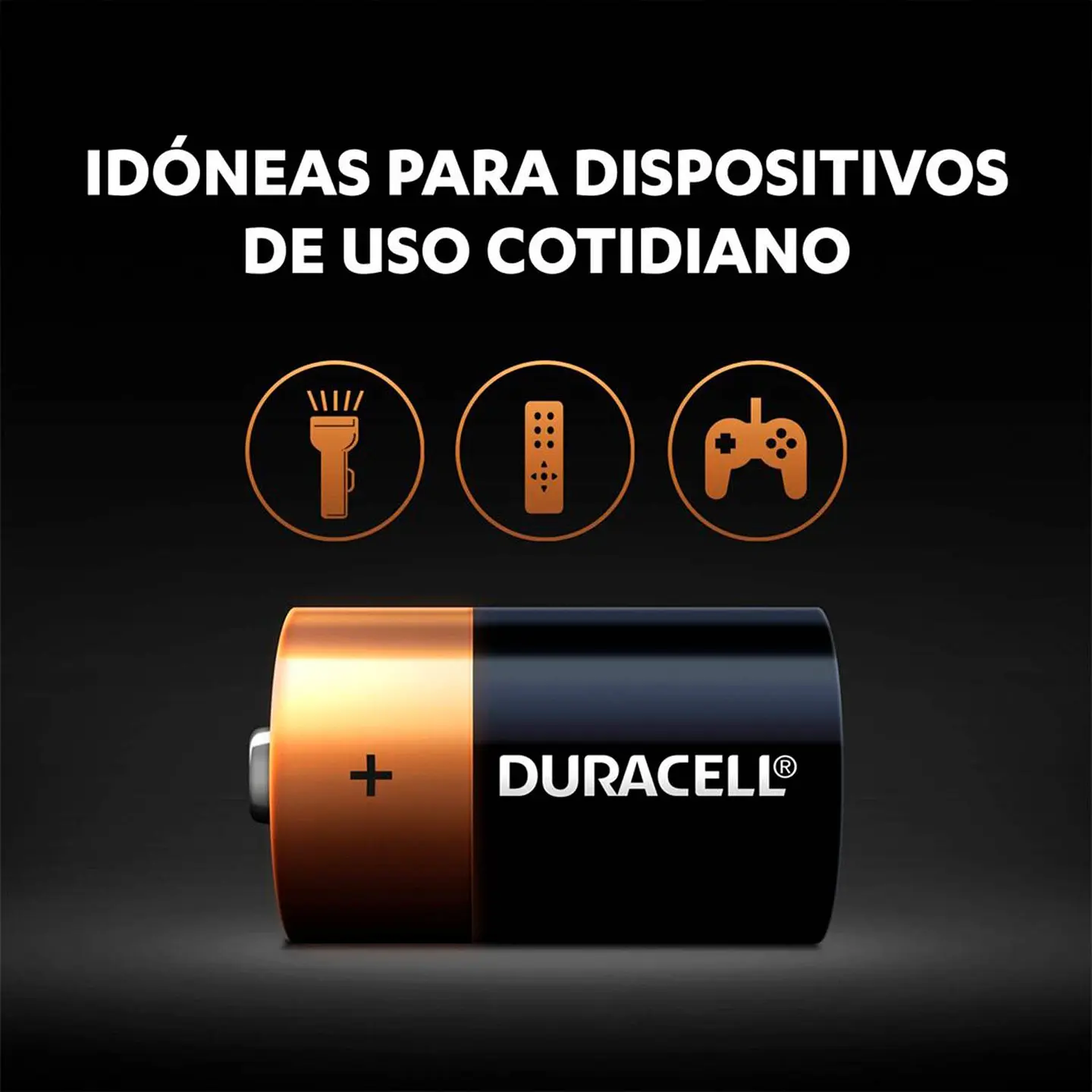 Pack 2 Pilas Duracell D Alcalina 3