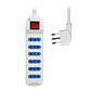 Alargador Eléctrico Philco XT30 5 Mts 6 Pos Blanco - Miniatura 1