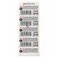 Pack 10 Pilas SR626SW (377) 1.55v Maxell Tipo Botón Holograma - Miniatura 2