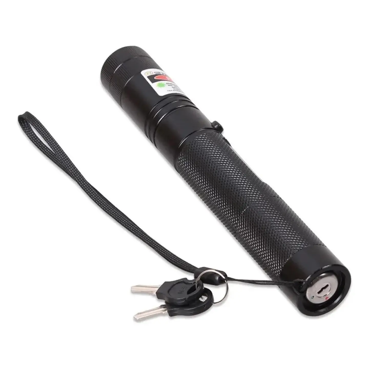 Puntero Láser Portátil Verde 532nm Con Bloqueo Por Llave 3