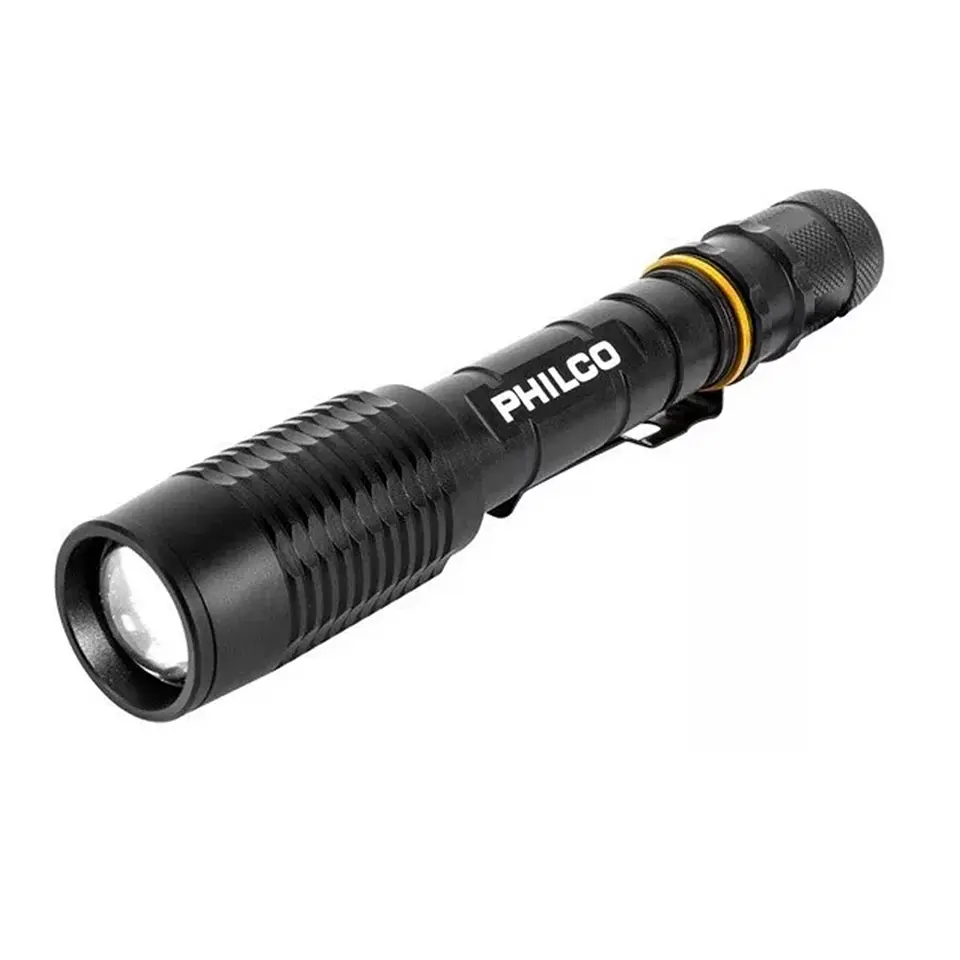 Linterna Swat Recargable Philco SW930 Negro 1