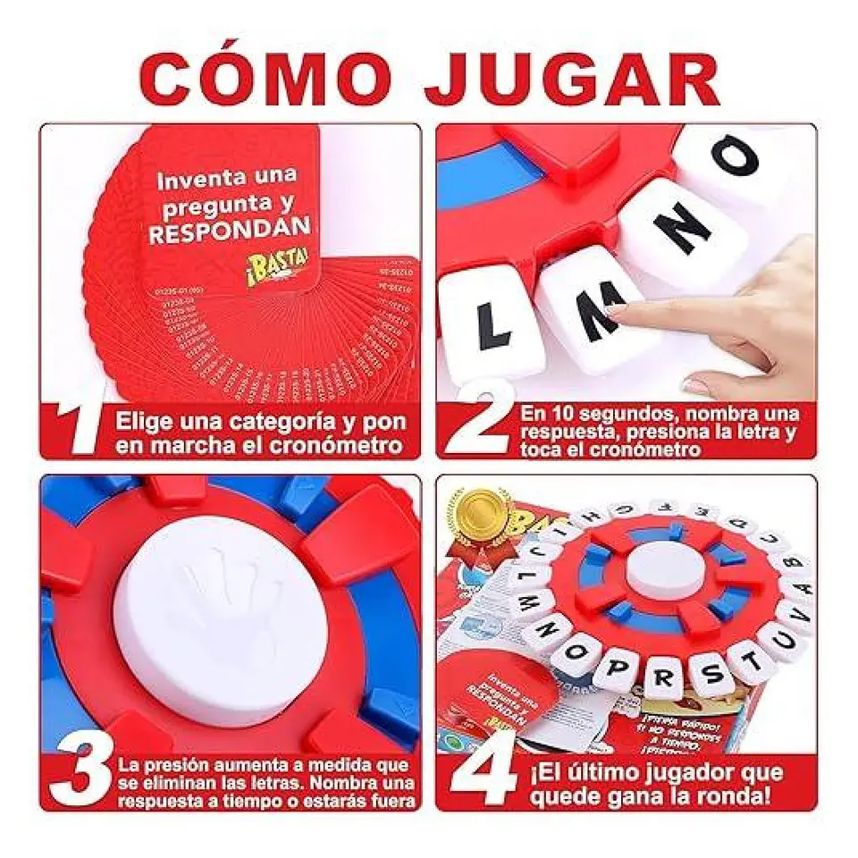 Juego de Mesa Basta Piensa Rápido en español 55662 6