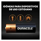 Pack 2 Pilas Alcalinas Aa Duracell Blister - Miniatura 6