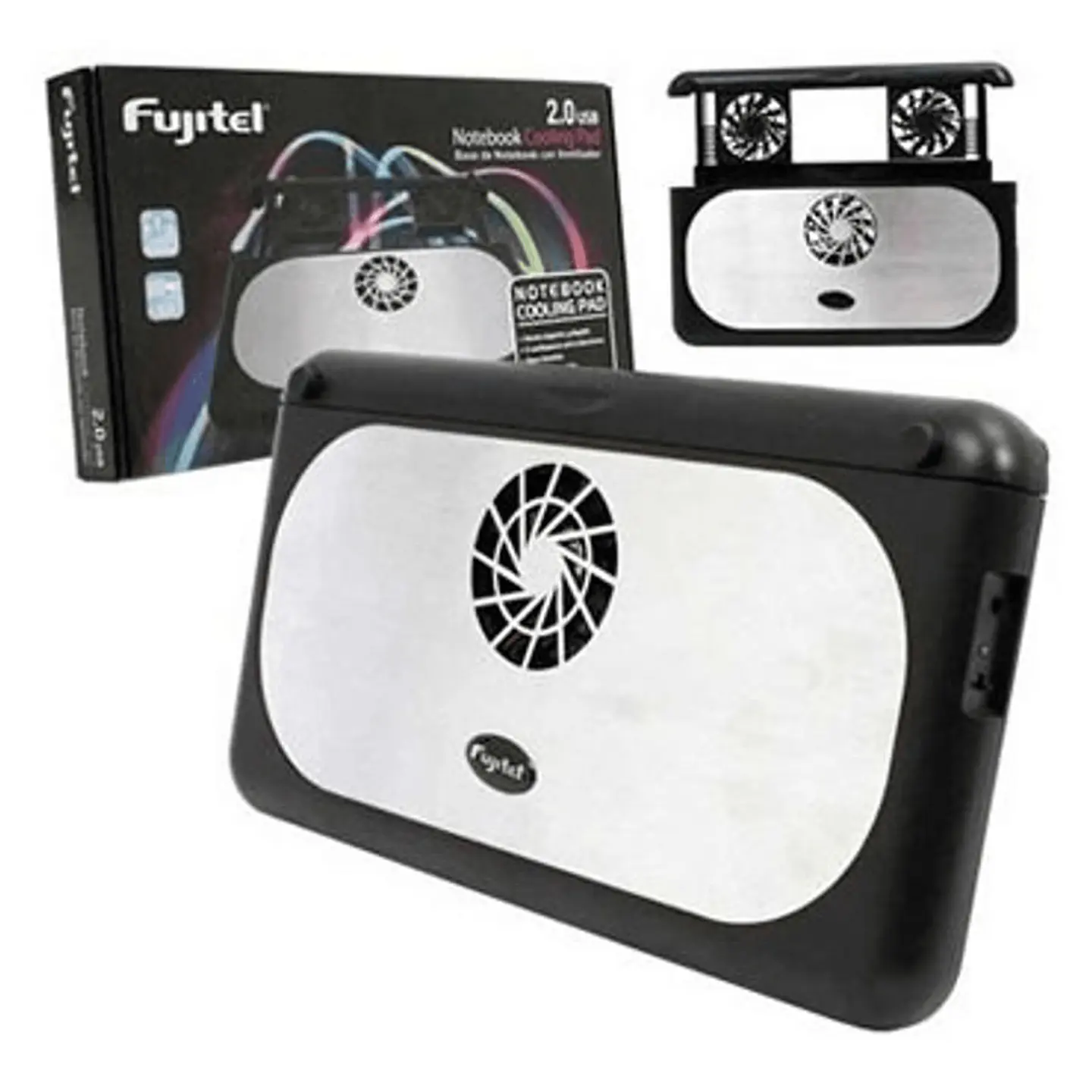 Base Ventilador Para Notebook Usb Enfriador Fujitel 3