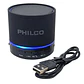 Mini Parlante Portátil Bt 3W USB FM P295 Philco Negro - Miniatura 6
