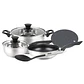 Batería de Cocina Max 7 Pzs Acero Inoxidable Vitrex - Miniatura 1