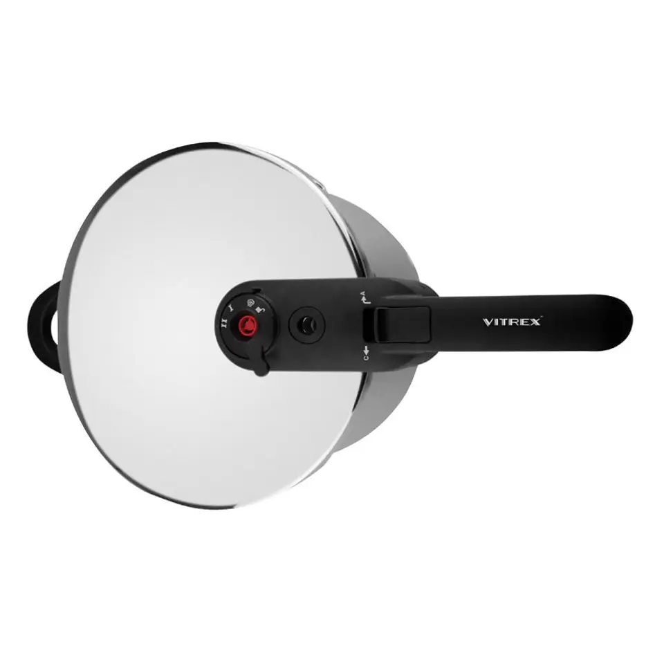 Olla a Presión Max Acero Inoxidable 6 Lt Vitrex 3