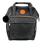 Mochila Pañalera Maternal Infanti Open Negra - Miniatura 1