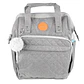 Mochila Pañalera Maternal Infanti Open Gris - Miniatura 1