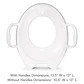 Asiento Reductor Para Baño Secure Munchkin - Miniatura 6