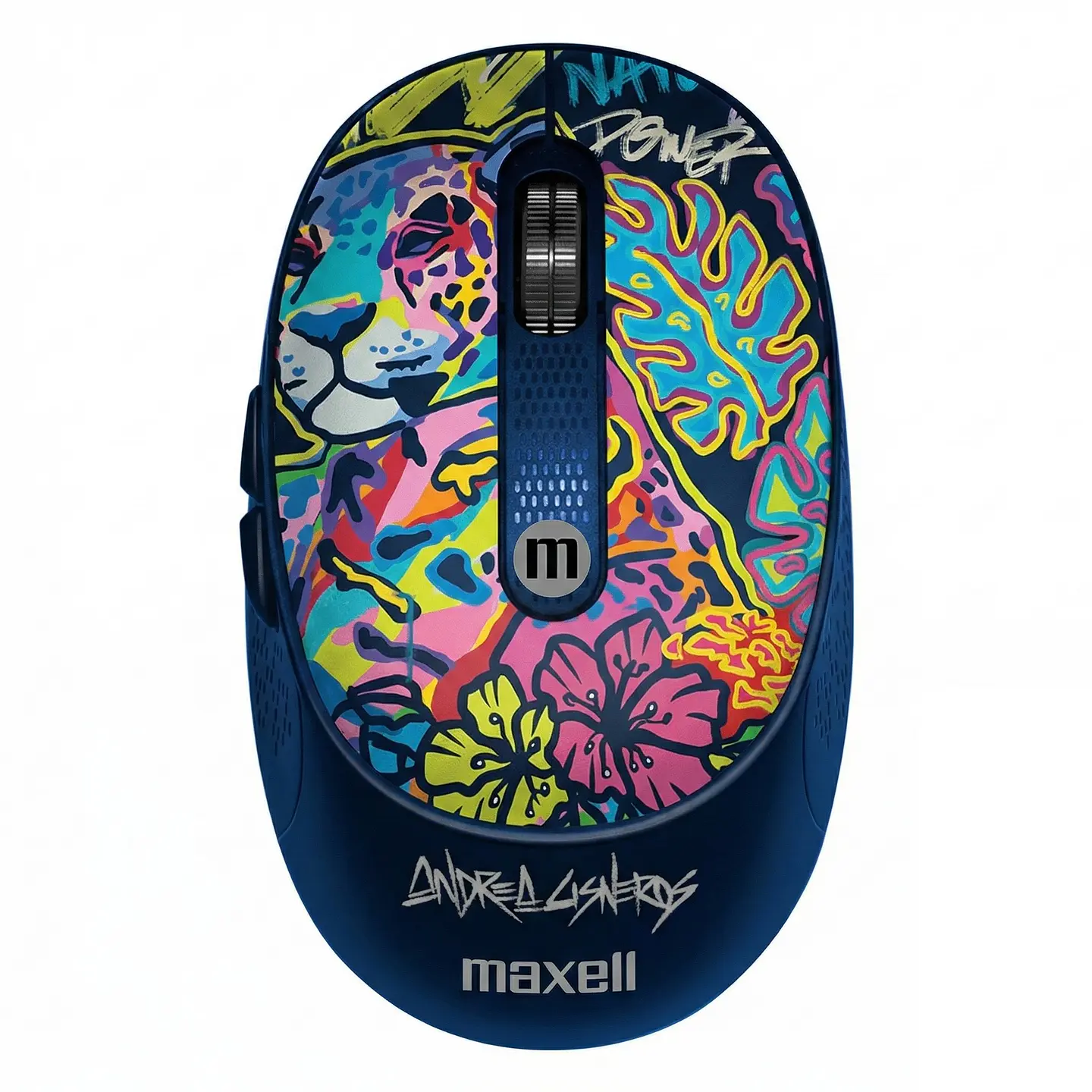 Mouse Inalámbrico Maxell Wild Jaguar 4000dpi Usb/usb-c 1