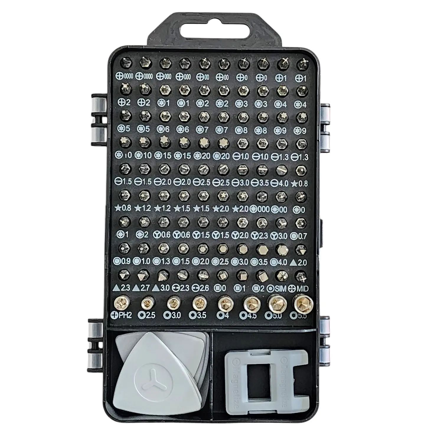 Kit 115 herramientas Destornilladores Precisión 13101 3